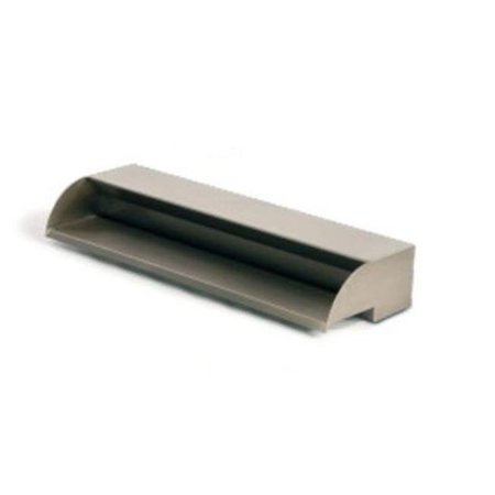 ATLANTIC WATER GARDENS Atlantic Water Gardens SS24 24 in. Stainless Steel Scupper - No Light SS24